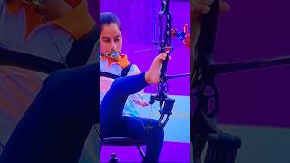 Paralympic Archery Indian Girl 🇮🇳 paralympics2024 india sports trending shorts [upl. by Pavel]