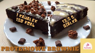 🍮PROTEINOWE BROWNIE  SZYBKIE I PYSZNE 8🍮 [upl. by Azilanna]