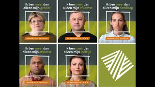 Antidiscriminatiecampagne Niemand past in 1 hokje [upl. by Lafleur]