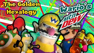 Wario’s Baja Blast The Golden Hexalogy Mario Plush Movie [upl. by Bremen]