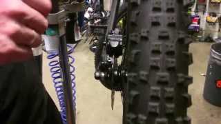 How to adjust hydraulic disc brakes bicycles [upl. by Recneps]