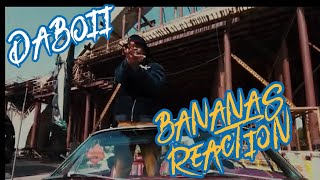 DaBoii  Bananas Official Video Reaction [upl. by Trina]