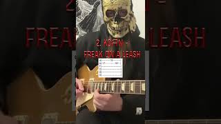 5 SPOOKIEST Guitar Riffs 💀👻🎃 With Tabs [upl. by Ecnadnac158]