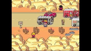 EarthBound Walkthrough  Dusty Dunes Desert amp Fourside [upl. by Wendelin]