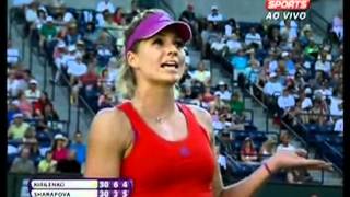 Maria Sharapova vs Maria Kirilenko hindrance call [upl. by Jacy]