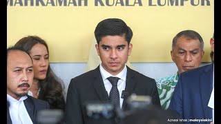 LIVE Syed Saddiq umum masa depan politik selepas disabit bersalah [upl. by Drislane26]