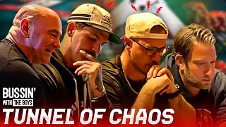 Dana White Introduces Dave Portnoy amp Barstool To The Blackjack Tunnel Of Chaos [upl. by Ynehteb]