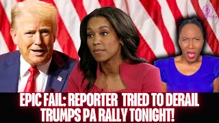 Black Reporter Asks Trump Loaded Questions amp He Gives EPIC Comeback On Each One [upl. by Llenra576]