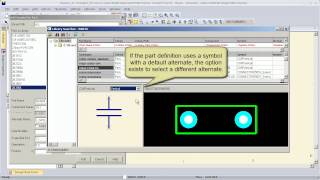 CADSTAR Adding parts to a schematic design [upl. by Chassin986]