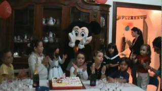 Topolino alla festa di compleanno di VanessaMPG [upl. by Michey725]