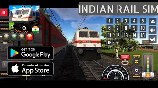 Indian rail simulator explore high graphics gaming videos gameplay walkthrough video Alexis gaming [upl. by Kayley]