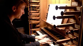 Prelude on Te Deum on the most powerful Pipe Organ with Chamade Trumpets  Paul Fey [upl. by Luby]