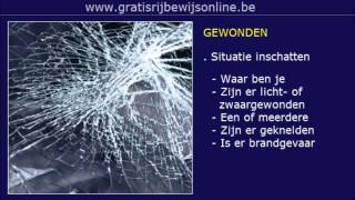 GRATIS RIJBEWIJS ONLINE 29 Rijbewijs B  ONGEVAL  DEFECT VOERTUIG  GEWONDEN [upl. by Lagasse725]