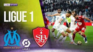 Marseille vs Brest  LIGUE 1 HIGHLIGHTS  12042021  beIN SPORTS USA [upl. by Lyrad]