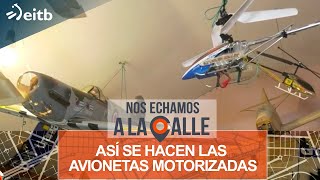 Así se hacen las avionetas motorizadas de Pedro pero ¿Volarán [upl. by Cletis]