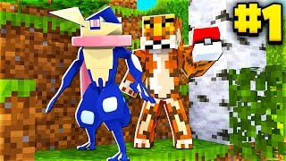 Minecraft Pixelmon SURVIVAL  quotThe Journey Beginsquot  Episode 1 Minecraft Pokemon Mod [upl. by Elyc]