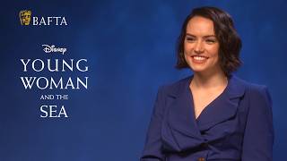 Daisy Ridley on playing Trudy Ederle and how Jaws influenced Young Woman and the Sea  BAFTA [upl. by Adlig]