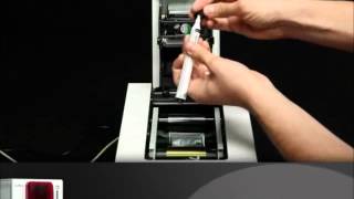 Evolis Zenius Advanced Printhead Cleaning [upl. by Gascony]