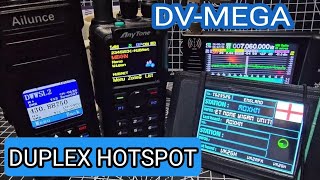 DUAL HOTSPOT SET UP  DV MEGA  Anytone 878  Ailunce HD1 [upl. by Vallery180]