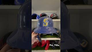 Seattle Mariners Infielder JP Crawford Batting helmet Game used [upl. by Annaiviv]