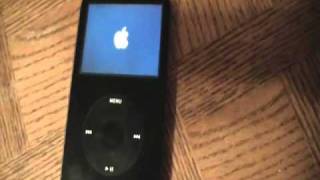 How To Fix A Frozen ipod Classic [upl. by Nosreffej]