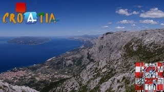 Great Panoramas of Dalmatia  Vošac peak  Biokovo  1422m  FULL HD Croatia [upl. by Leith203]