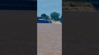 Boat Sand On Mekong RiverShorts [upl. by Ezri]