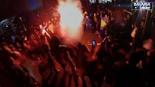 MÜNCHEN BosnienHerzegowina Fans feiern  15102013 [upl. by Raclima]