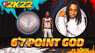 67 POINT G0DS ARE BACK BEST NBA 2k22 CURRENT GEN BUILD [upl. by Rieth]