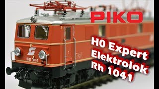 PIKO 058 H0 Expert ELok Rh 1041 ÖBB  Modellvorstellung [upl. by Lananna]