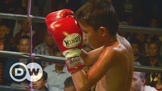 Child thaiboxers A fighting chance  DW Documentary [upl. by Ived69]