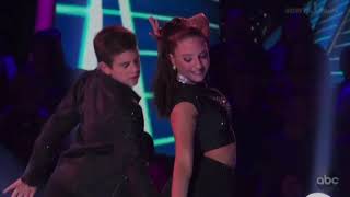 MACKENZIE ZIEGLER AND SAGE ROSEN  ALL DANCES  DWTS JRS  KFZ MNZ [upl. by Nonnah35]