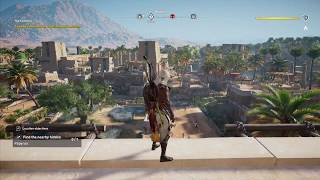 Assassins Creed Origins  Papyrus Puzzle Wabet LocationampSolution [upl. by Anhavas424]