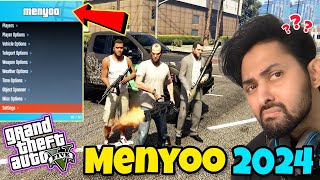 How to Install MENYOO TRAINER in GTA 5 LATEST VERSION 2024  GTA 5 Mods 2024 HindiUrdu  THE NOOB [upl. by Pence466]