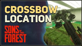 Crossbow Location Sons Of The Forest [upl. by Inattyrb]