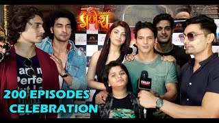 Vighnaharta Ganesh 200 Episodes Celebration Candid Interview With Team Akansha Puri Uzair Basar [upl. by Oiluig]