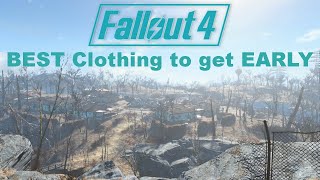 BEST stat boosting clothing to get EARLY in Fallout 4 [upl. by Myrtice]