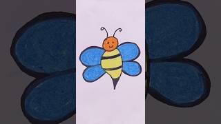 How to Draw Butterfly 🦋 for Kids shorts kidsvideo [upl. by Fletcher]