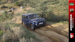 Making Scorpio 4wd MLD climb the long sandy offroad climb [upl. by Akinirt]