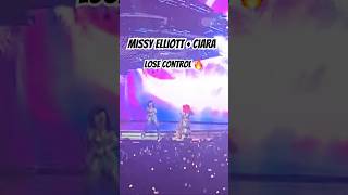 Missy Elliott Ciara Lose Control live Denver shorts missyelliott ciara losecontrol [upl. by Nylirak]