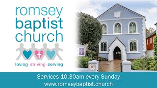 Romsey Baptist Church  Sunday AM Service 28072024 [upl. by Fleda]