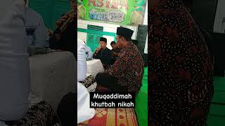 muqaddimah khutbah nikah [upl. by Stout]