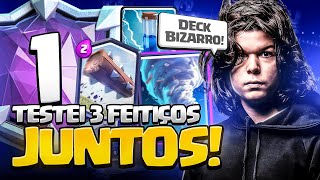 CONSEGUI O TOP 1 GLOBAL COM ESSE DECK BIZARRO [upl. by Henriha244]