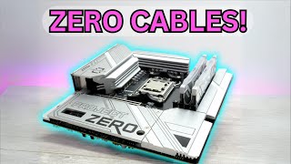 MSI PROJECT ZERO Review The CABLELESS BOARD and CASE COMBO [upl. by Zilber]