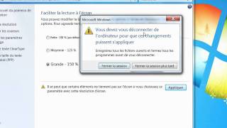 Modifier laffichage dans Windows 7 sans changer la résolution [upl. by Philbo545]