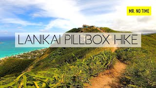 OAHU HAWAII Beautiful ocean view on the Lanikai Pillbox Hike 4K [upl. by Amikehs]