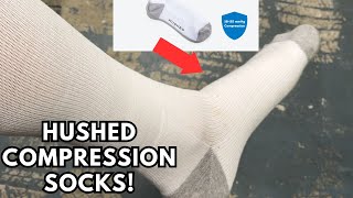 Hushed Compression Socks Quick Review and Thoughts [upl. by Allis]