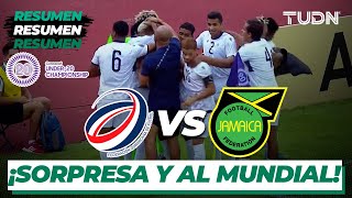 Resumen y goles  Rep Dominicana vs Jamaica  CONCACAF Sub 20  TUDN [upl. by Alodie]