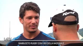 Sambuceto Rugby con i big della nazionale [upl. by Artamas647]