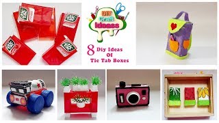 8 DIY Giant And Miniature  tic tac  diy craft ideas [upl. by Kleeman]